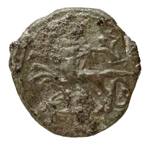 Brettii Bruttium Historia Numorum Italy 1989, реверс, bnf-iris