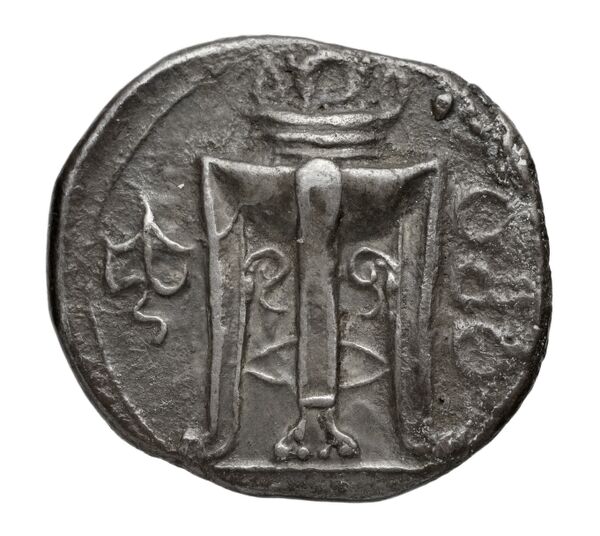Croton Historia Numorum Italy 2141-2152, реверс, bnf-iris