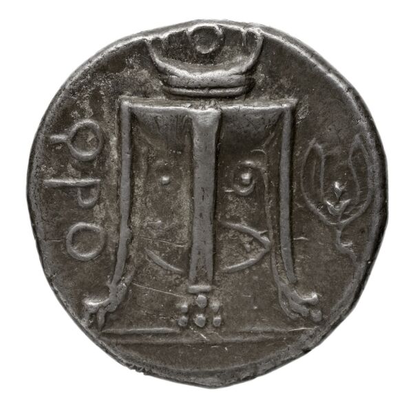 Croton Historia Numorum Italy 2141-2152, реверс, bnf-iris
