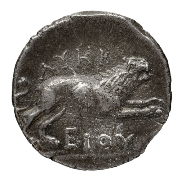 Lycceius of Paeonia Damastium Babelon 1932 1254-1255, реверс, bnf-iris