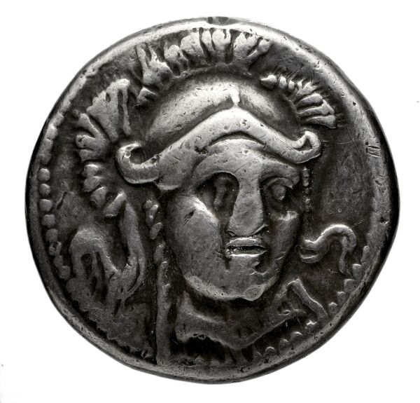 аверс Vibo Valentia Historia Numorum Italy 2266