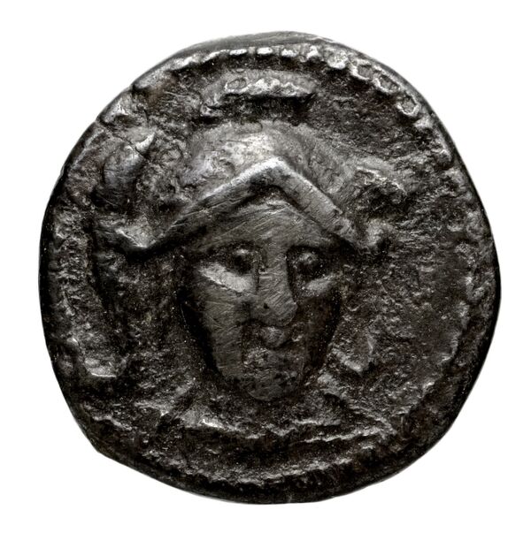 Audoleon of Paeonia Damastium Babelon 1932 1276-1277, аверс, bnf-iris