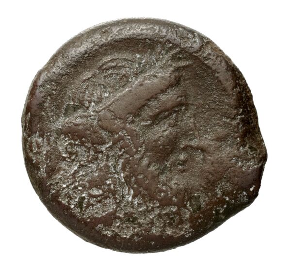 Locri Epizephyrii Historia Numorum Italy 2352, аверс, bnf-iris