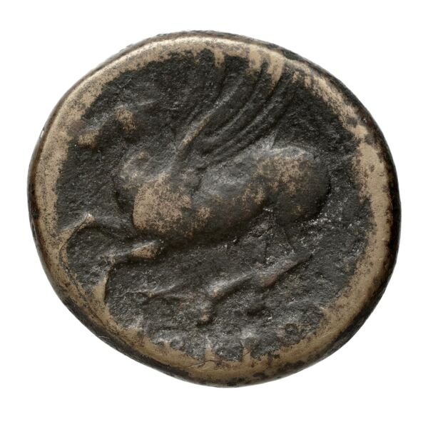 Locri Epizephyrii Historia Numorum Italy 2384-2397, реверс, bnf-iris