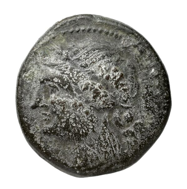 Locri Epizephyrii Historia Numorum Italy 2379-2380, аверс, bnf-iris
