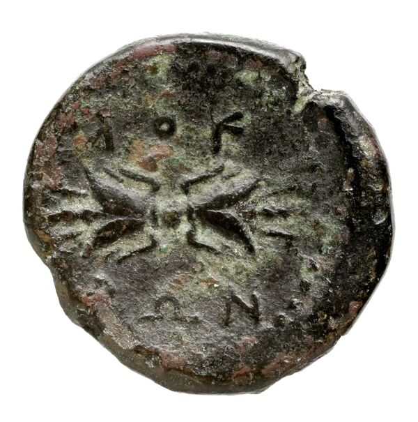 Locri Epizephyrii Historia Numorum Italy 2362-2370, реверс, bnf-iris