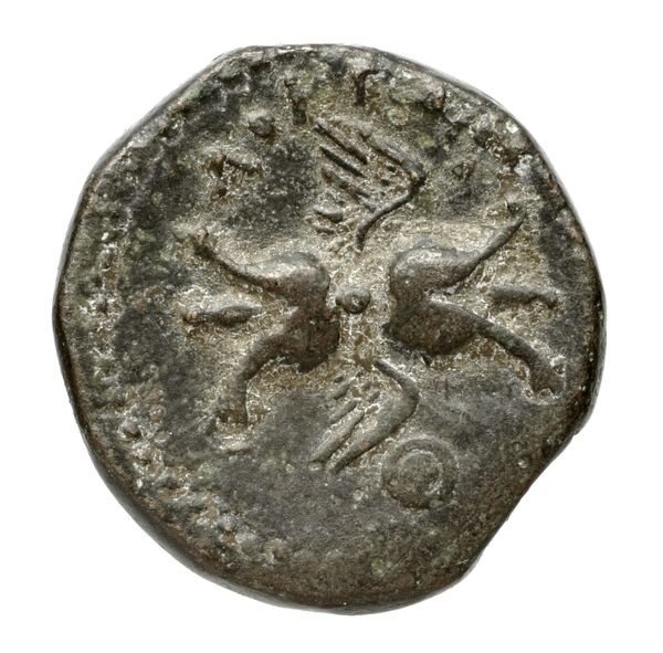 Locri Epizephyrii Historia Numorum Italy 2362-2370, реверс, bnf-iris