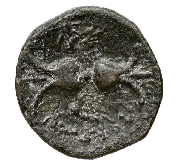 Locri Epizephyrii Historia Numorum Italy 2362-2370, реверс, bnf-iris
