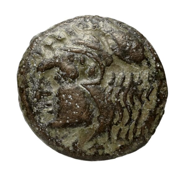 Locri Epizephyrii Historia Numorum Italy 2415-2420, аверс, bnf-iris