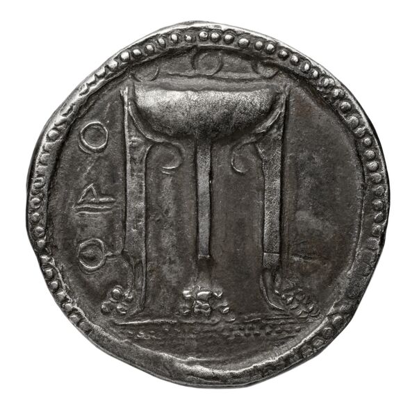 Croton Historia Numorum Italy 2097, аверс, bnf-iris