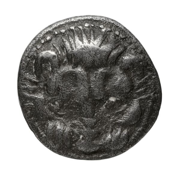 аверс Rhegium Historia Numorum Italy 2492