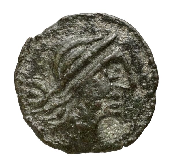 Rhegium Historia Numorum Italy 2556, аверс, bnf-iris
