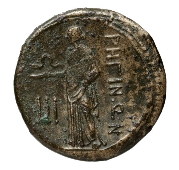 Rhegium Historia Numorum Italy 2560, реверс, bnf-iris