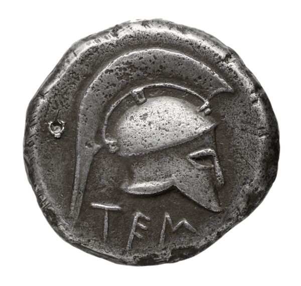 Temesa Historia Numorum Italy 2566, аверс, bnf-iris