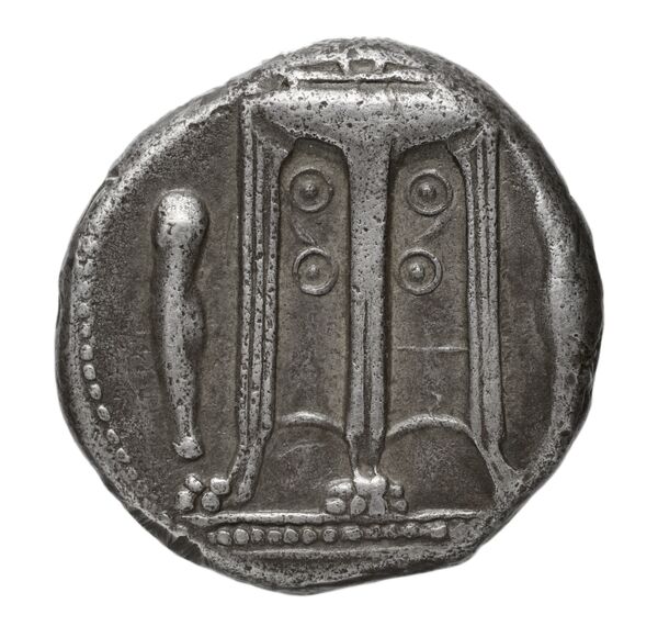 Temesa Historia Numorum Italy 2566, реверс, bnf-iris