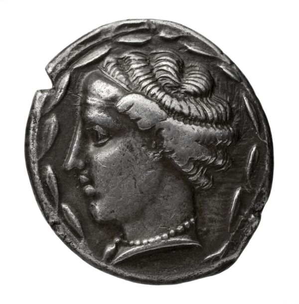 Terina Historia Numorum Italy 2574-2580, аверс, bnf-iris