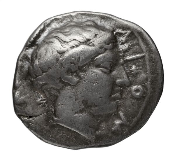 Priene Regling 1927 B, obverse, bnf-iris