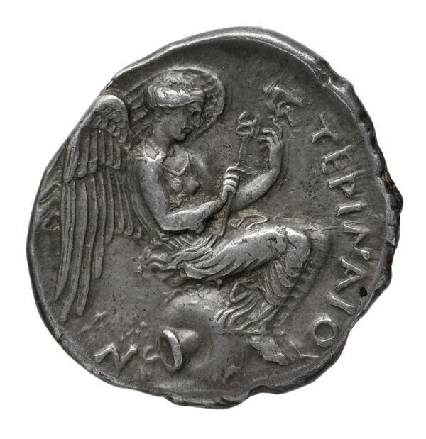 Terina Historia Numorum Italy 2585-2595, реверс, bnf-iris