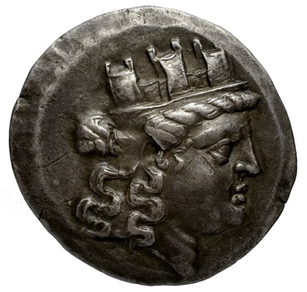 Tauromenium SNG ANS 1114-1120, аверс, bnf-iris