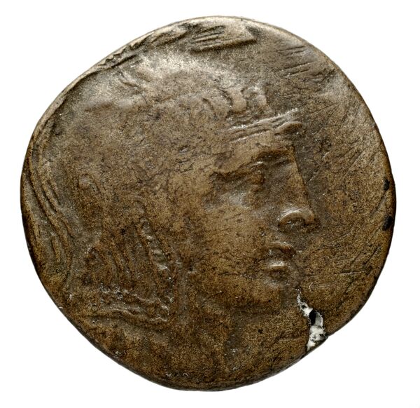 Larissa, Thessaly Herrmann 1925 III, A-L, drachm, аверс, bnf-iris