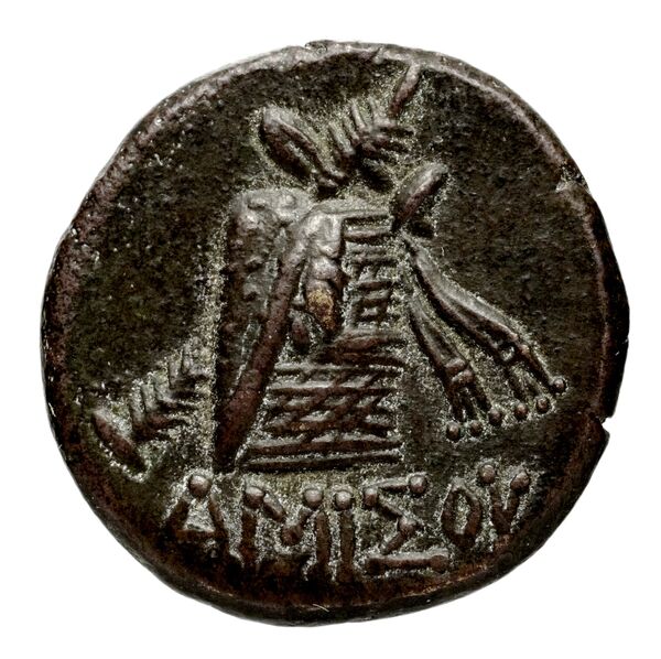 Larissa, Thessaly Herrmann 1925 III, A-L, drachm, реверс, bnf-iris