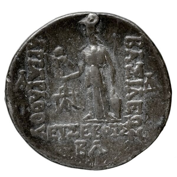 Mithradates VI Pontus Callataÿ 1997 Realistic, dated, реверс, bnf-iris