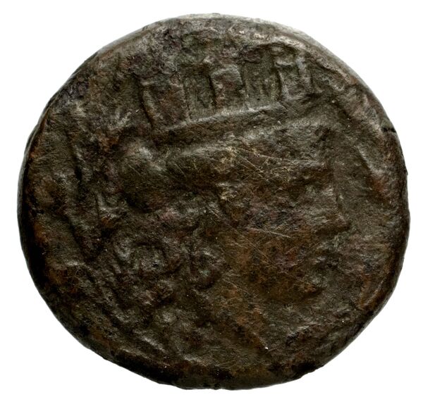 Carthaginian Empire Carthage Jenkins 1978 Carthage series 5, аверс, bnf-iris