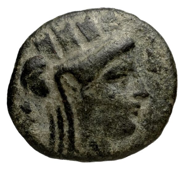 Carthaginian Empire Carthage Jenkins 1978 Carthage series 5, аверс, bnf-iris
