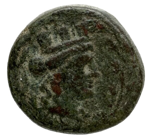 Carthaginian Empire Carthage Jenkins 1977 Carthage series 2, аверс, bnf-iris