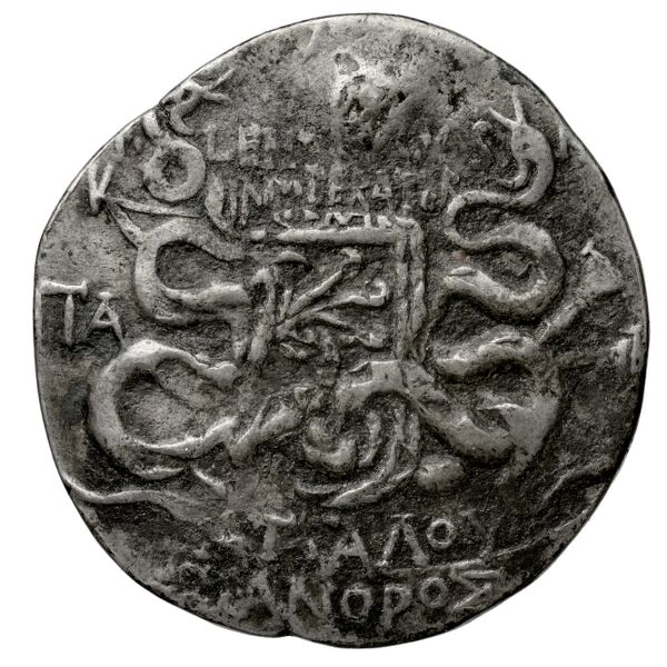реверс P. Lentulus P.f., governor of Cilicia Apamea in Phrygia Metcalf 2017 III