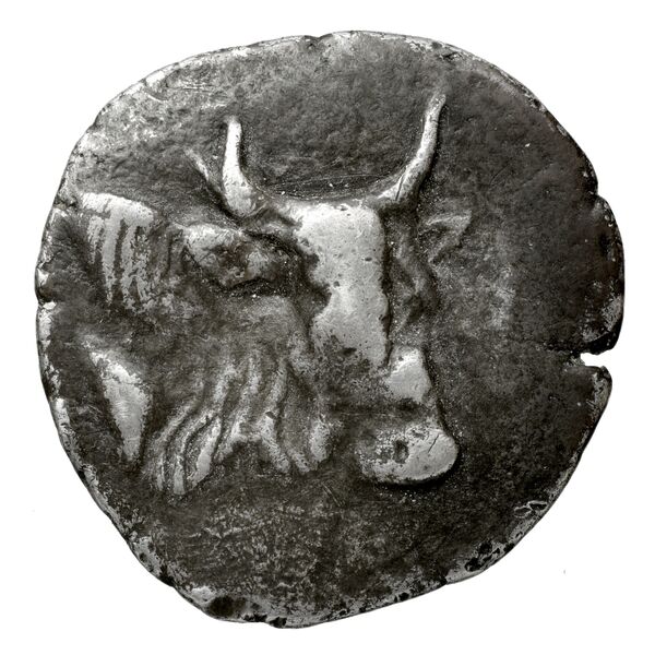 Alexander I of Epirus Taras BMC Alexander of Epirus 5-6, аверс, bnf-iris