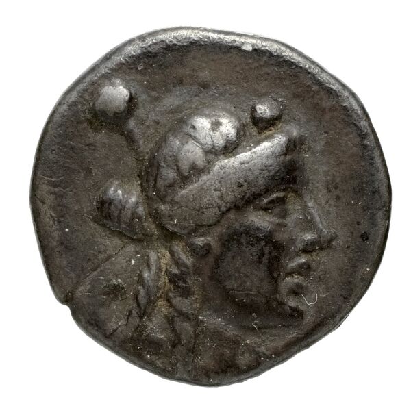 Teos Kinns 1980 Period III, AR VII, аверс, bnf-iris