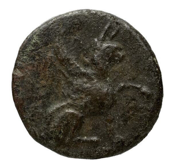 Teos Kinns 1980 Period IV, AE 15, аверс, bnf-iris