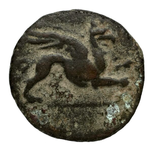 Teos Kinns 1980 Period II, AE 10, аверс, bnf-iris