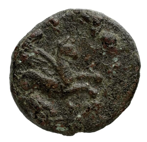 Teos Kinns 1980 Period II, AE 10, аверс, bnf-iris