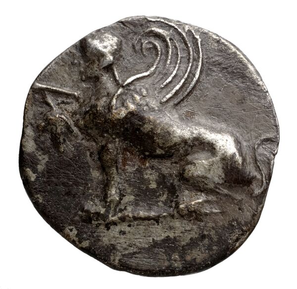 Chios Lagos 1998 Reduced denarius standard, аверс, bnf-iris