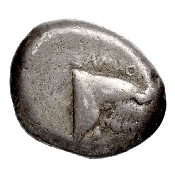 Samos Barron 1966 Class III tetradrachms, реверс, bnf-iris