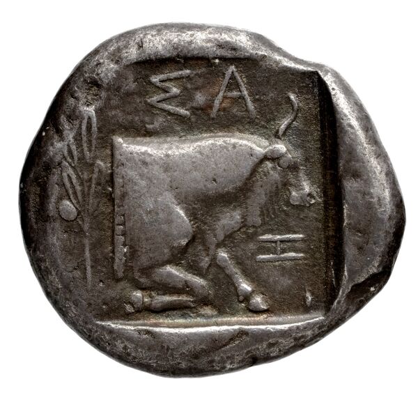 Samos Barron 1966 Class VII tetradrachms, реверс, bnf-iris