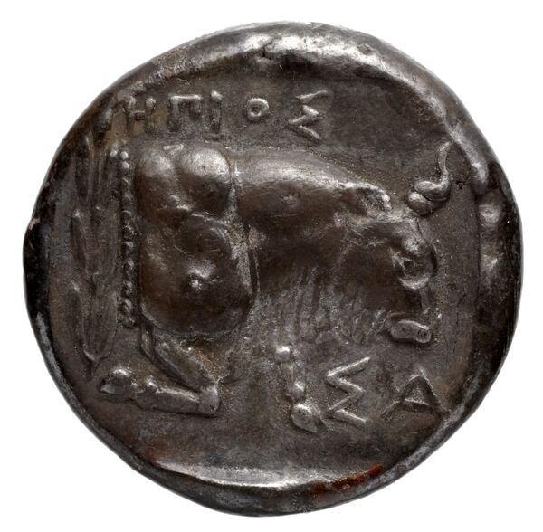 Samos Barron 1966 Class X tetradrachms, реверс, bnf-iris