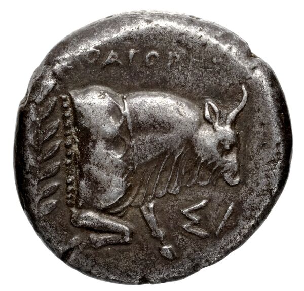 Samos Barron 1966 Class X tetradrachms, реверс, bnf-iris