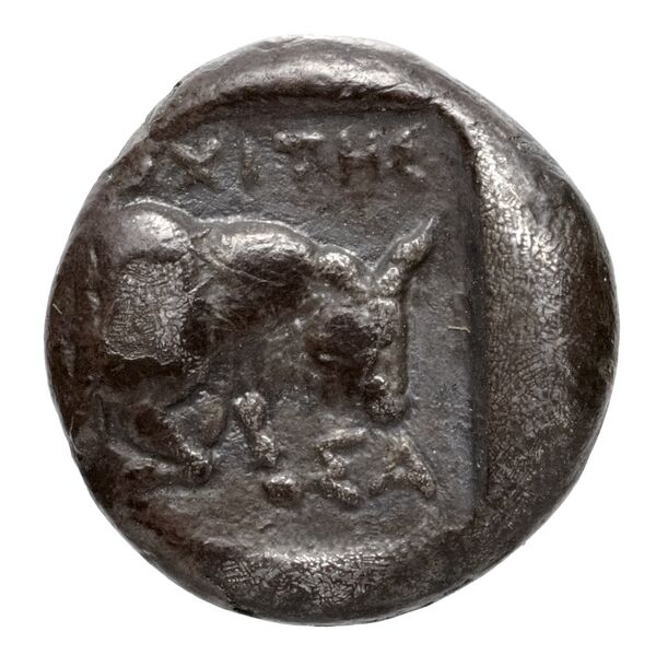 Samos Barron 1966 Class X hemidrachms, реверс, bnf-iris