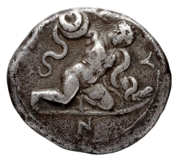 Samos Barron 1966 Class X tetradrachms, аверс, bnf-iris
