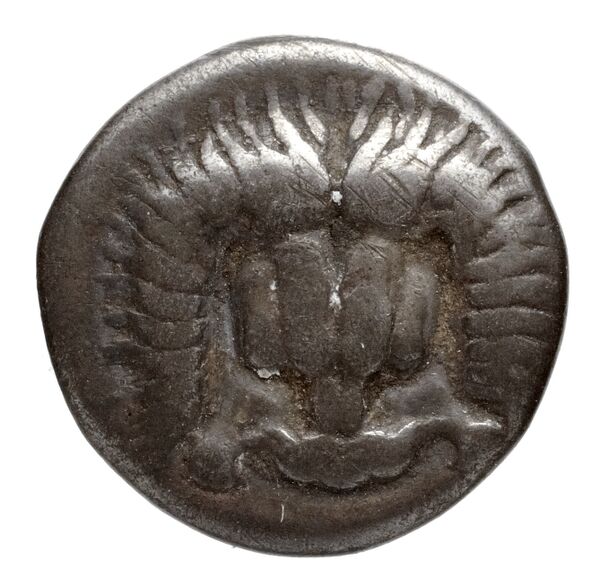 Samos Barron 1966 Class X hemidrachms, аверс, bnf-iris