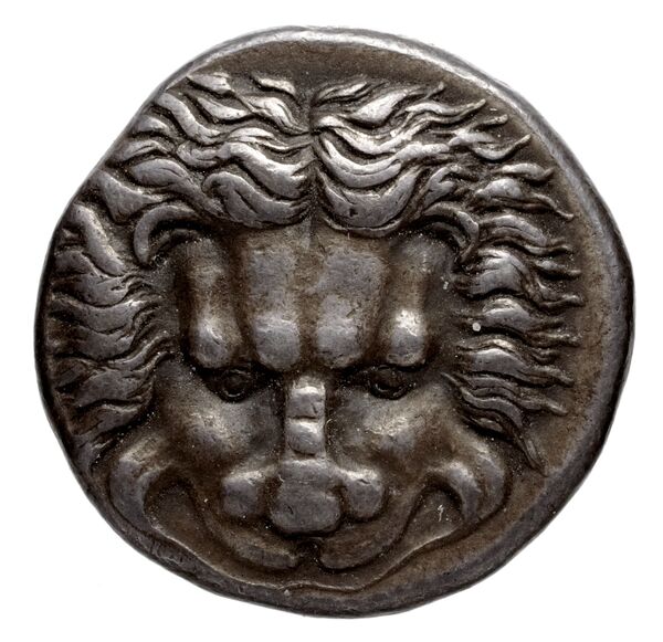 Samos Barron 1966 Ptolemaic octobols, аверс, bnf-iris