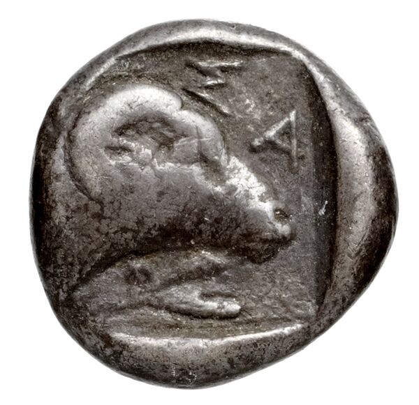 Samos Barron 1966 Class 3 diobols, реверс, bnf-iris