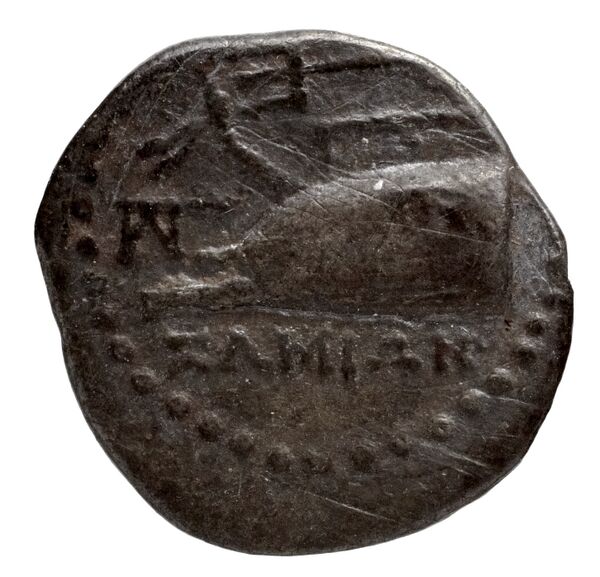 Samos Barron 1966 Last silver diobols, реверс, bnf-iris