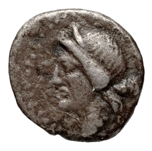 аверс Samos Barron 1966 Ptolemaic diobols