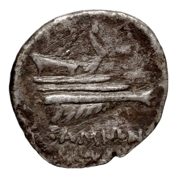 реверс Samos Barron 1966 Ptolemaic diobols