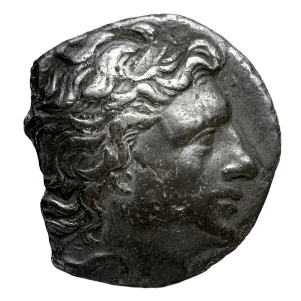 obverse Alexander I of Macedon Aegae, Macedon Raymond 1953 Group I octadrachms