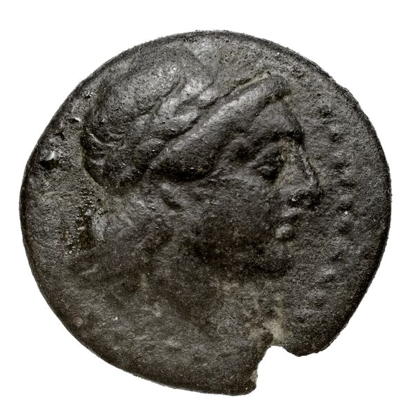 Myrina SNG Copenhagen Myrina 224, obverse, bnf-iris